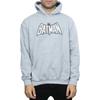 DC Comics Mens Batman Retro Crackle Logo Hoodie