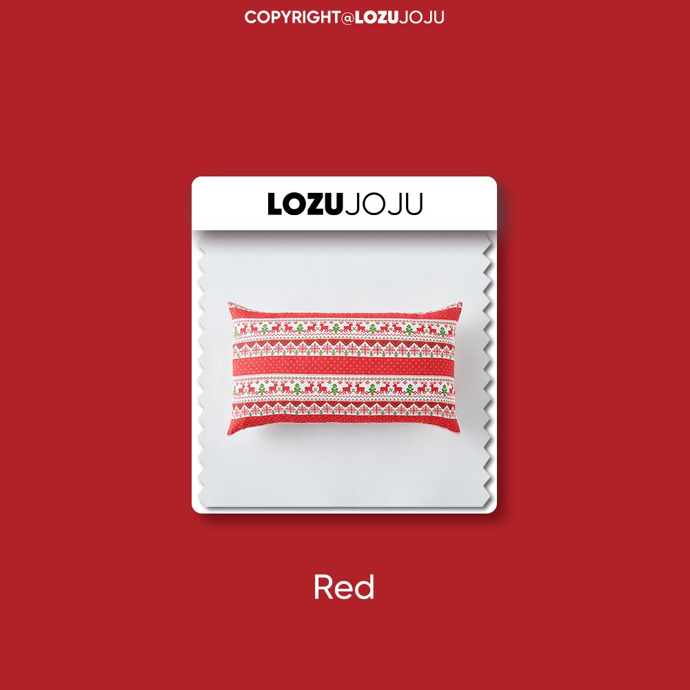 1 шт LOZUJOJU модная и универсальная удобная наволочка из хлопка и льна в богемном стиле для дивана гостиной спальни украшения дома 30cm x 50cm красный 839₽