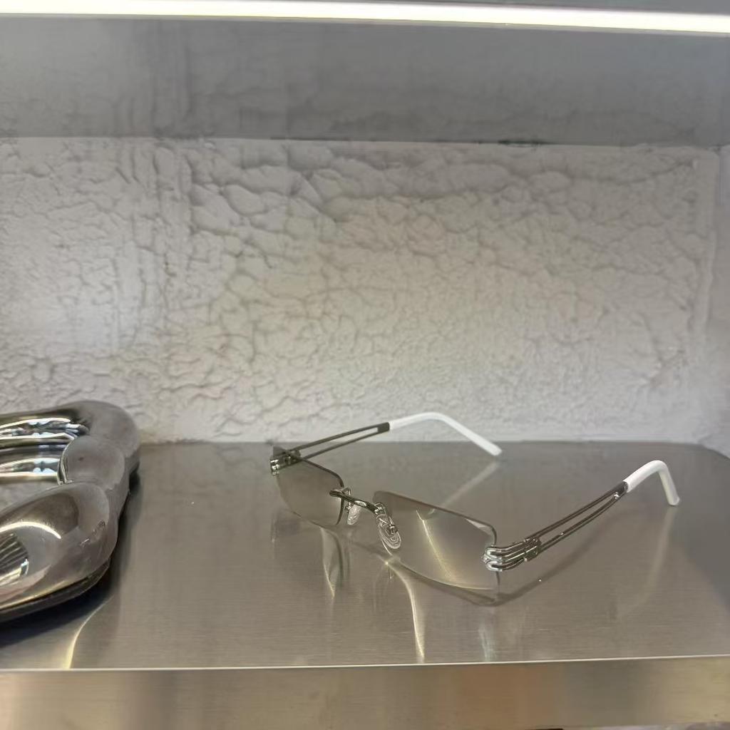 Rectangle Shape Women'S Sunglasses Fashion Stylish Anti-Reflective Sun Glasses For Women Korean Fashion Men Sunglass