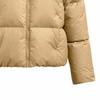 Under Armour UA Limitless Solid Color Stand Collar Comfortable Soft Jacket Down Coat Women Jackets Camel-Brown 1384648-263