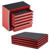 4pcs Tool Box Foam Inserts 19.69x15.75x1.38in Cuttable Toolbox Polyethylene Foam Sheet for Toolbox Hard Case Toolbox Drawer