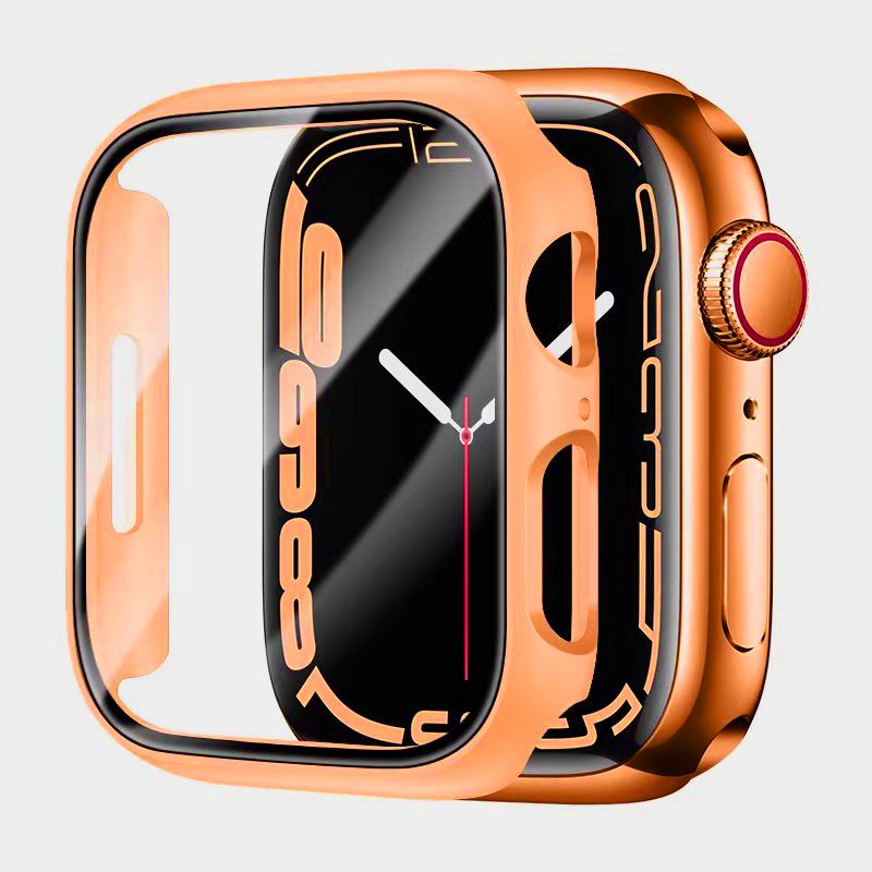 Case for Apple Watch 46mm 42mm 49mm 45mm 41mm 44mm 40mm PC Bumper Anti-fall Protective Sleeve iWatch Series 11 10 Ultra 9 8 7 SE