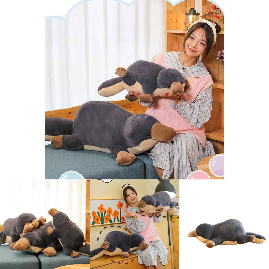 Adorable Plush Duck-billed Platypus Stuffed Animal Toy For Girls Soft Cuddly Gift