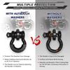 AUTMATCH Shackle Washer Kit (16 Pack) - Rubber Spacer for
