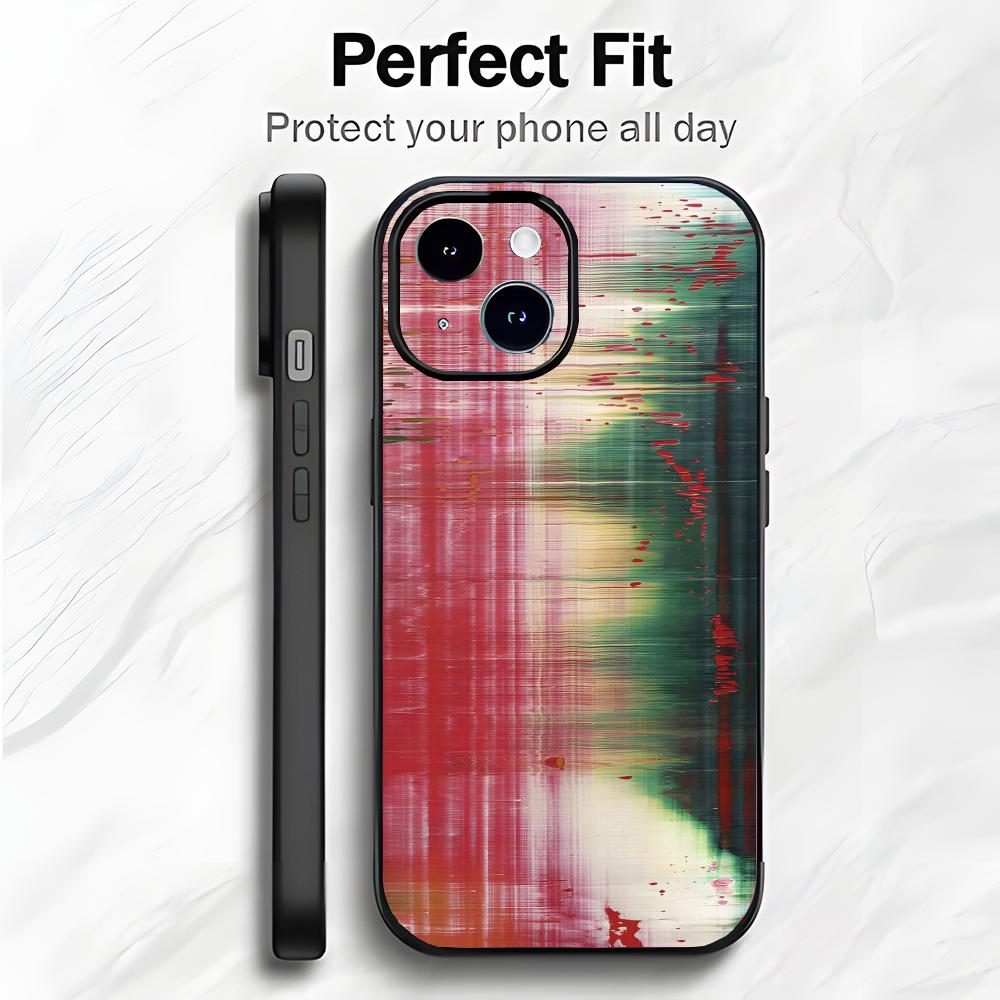 Moderne Abstrakte Kunst G-Gerhard Richter Handyhülle Handyhülle Weiche Verpackung Leicht Für iPhone17 16 15 14 13ProMax