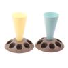 Piping Bag Stand Piping Bag Holder With 8 Slots Nozzles Plastic Pastry Bag Stand For Cake Decorating Kit