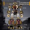 Non-Toxic Cool Mecha Building Blocks Maneuvering Armor Action Figures Assembly Toys Robot Models For Children Gifts