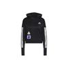 Felpa Spaziale Abbigliamento Sportivo da Corsa Donna Top Nero GK6994