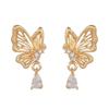 Universal Alloy Earphone Clasps With Zircon Accent Secure Clip For Sports Commuting Travel Lightweight Design