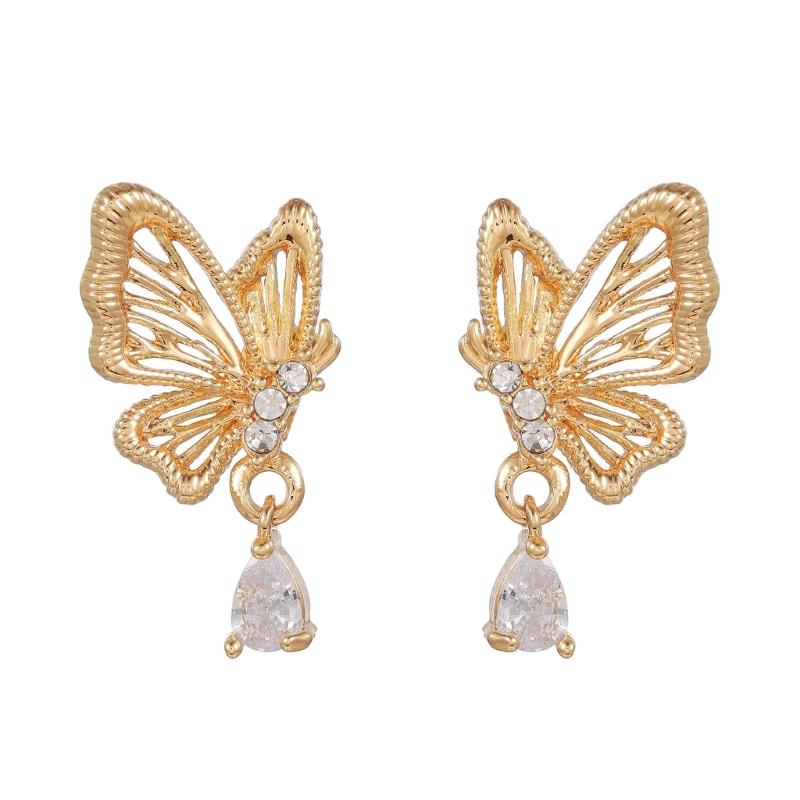 Universal Alloy Earphone Clasps With Zircon Accent Secure Clip For Sports Commuting Travel Lightweight Design
