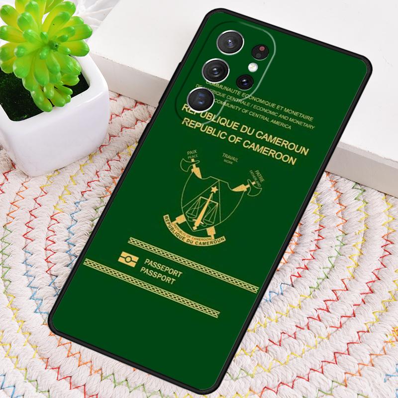 Republic of Cameroon Flag Phone Case For Samsung Galaxy note 10 pro S26 S25 S24 S23 S22 Ultra Plus S21 FE S20 Shockproof Cover