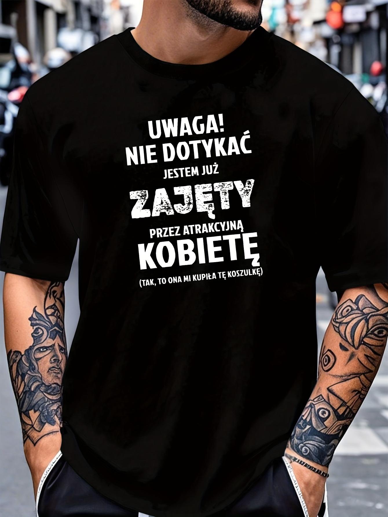 Men s T-Shirt Y2K Fun Polish with Marking Regular Fit S