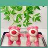 Story Toy 3 Series Lotso Huggin Bear Character Toy Plush Doll Keychain Pendant