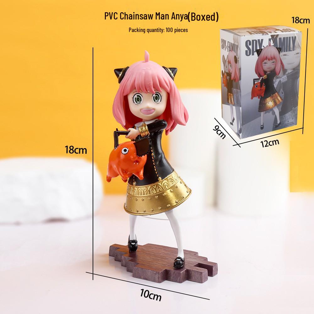 Spy x Family Kimono Anya Anime Figur Schreibtisch-Ornament