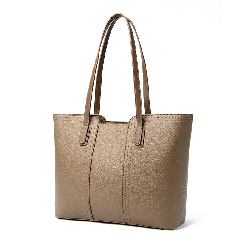 

Bag women s 2025 new handbag, large-capacity shoulder bag, niche commuter women s bag, tote bag хаки