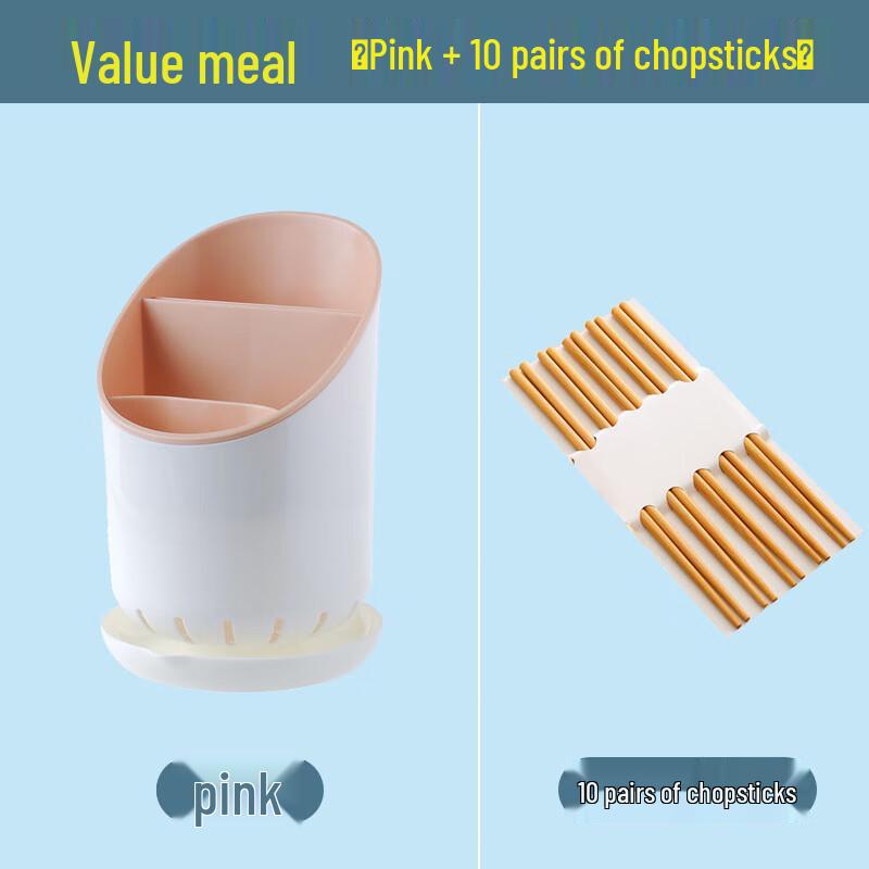 

Plastic Draining Chopstick and Spoon Holder