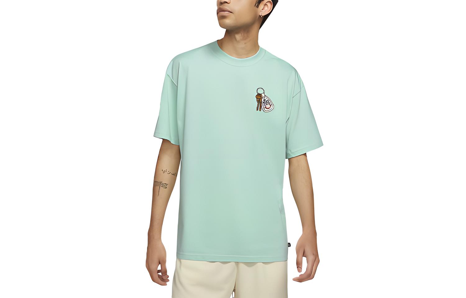 Nike SB T Shirt Men s Light Dew Green DD1307-382 L