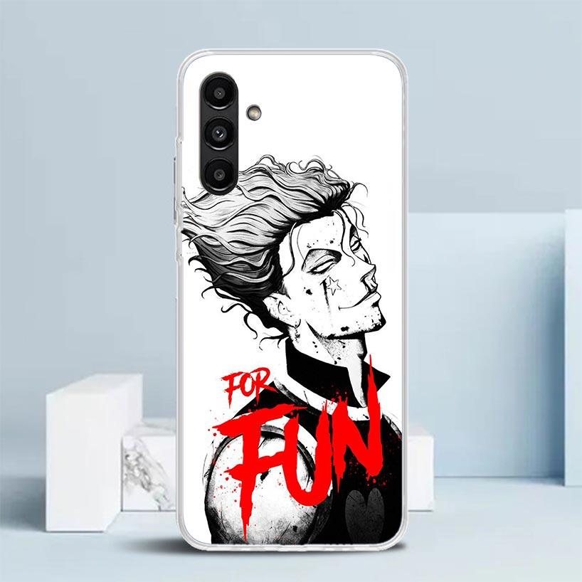 HunterX Hisoka Phone Case For Samsung Galaxy A17 A37 A57 A16 A15 A14 A13 A56 A55 A54 A53 A36 A35 A34 A33 A26 A25 A24 A23 Galaxy