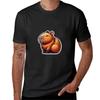 Détente avec le T-shirt Capybara design personnalisé sur mesure t-shirts surdimensionnés à séchage rapide mignons t-shirts poids lourd pour hommes