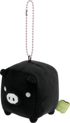 San-X Universe Zutto Issho Plush Toy Monochrome Boo (Black) MV41401 H70 X W70 X D80mm