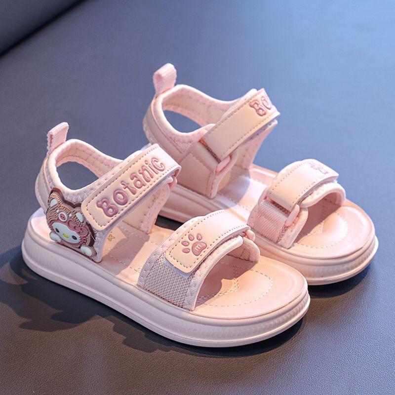 

Summer fashion children s princess shoes baby cute beach shoes girl sandals soft sole size 27: inner length 16.9cm