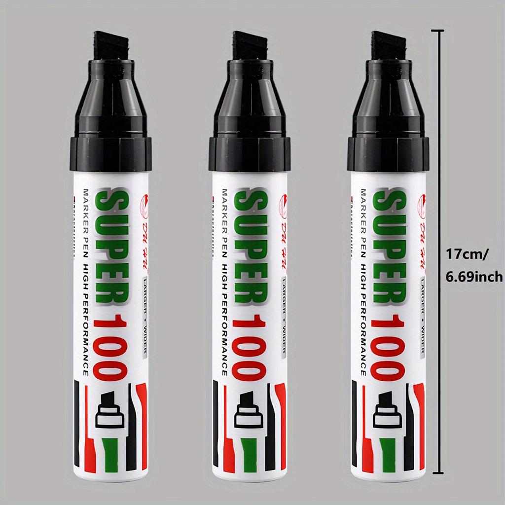 1pc Jumbo Marker, For Identity Theft Identification Protection, Privacy Secret And Address Protector, Extra Wide Chisel Point Pe