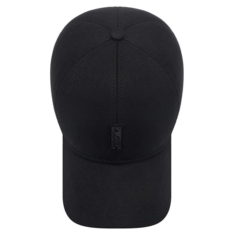 Men's Winter Warm Baseball Cap with Ear Protection - Ideal for Middle-aged & Elderly