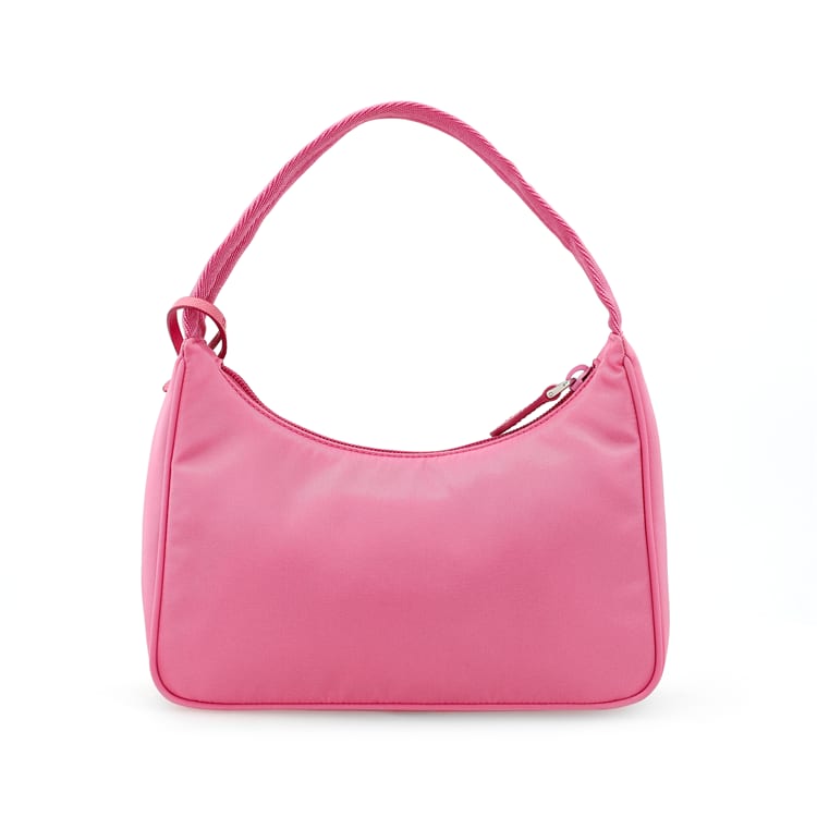 PRADA Nylon Shoulder Bag, Handbag, Shoulder Bag Mini Women's Autumn Begonia Pink Dark Pink 1NE515-2DH0-F0638