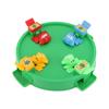 Hungrige Frösche Spiel Familienbrettspiel Klassische Brettspiele für Kinder ab 3 JahrenGrüner großer Teller