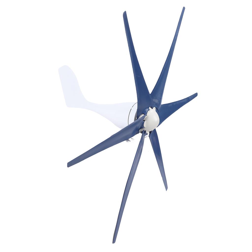 Professional Wind Turbines High Efficiency Wind-Resistant Small Windmill Generator 6 Blade Industrial Machinery Machine 800W