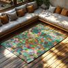 Stylish Abstract Area Rug Modern Non Slip Floor Mat Living Room Decor Home Carpet Runner Indoor Outdoor Accent Rug