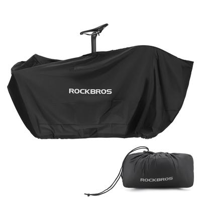 ROCKBROS Bicycle Travel Bag Compact Lightweight Waterproof Horizontal Front Wheel Removal Cycling Carrying Bag 27.5-inch MTB 700C Road Cross Bike