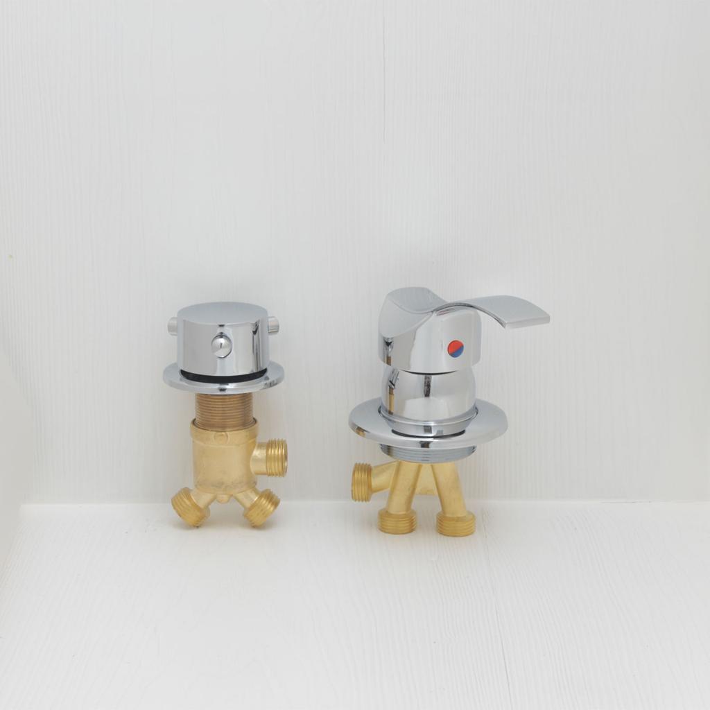 Copper Bathtub Faucets Switches Valves for Hot and Cold Water Control for Adult Bathrooms Faucets Control Valves Shower