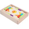 MultiColor Building Blocks Toy Wooden Boxed Children Kid Educational Toy Gift(30pcs )