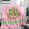1PC AKA Print Flannel Blanket, High quality All Seasons, Home Decor, Warmth and Comfort, Perfect for Christmas Gifts