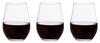 Aderia IPT Wine Tumbler, Medium, 360ml, Pack of 3, Made In Japan, Dishwasher Safe, Stylish Glasses for Red and White Wines, Ideal for Restaurants, Bar