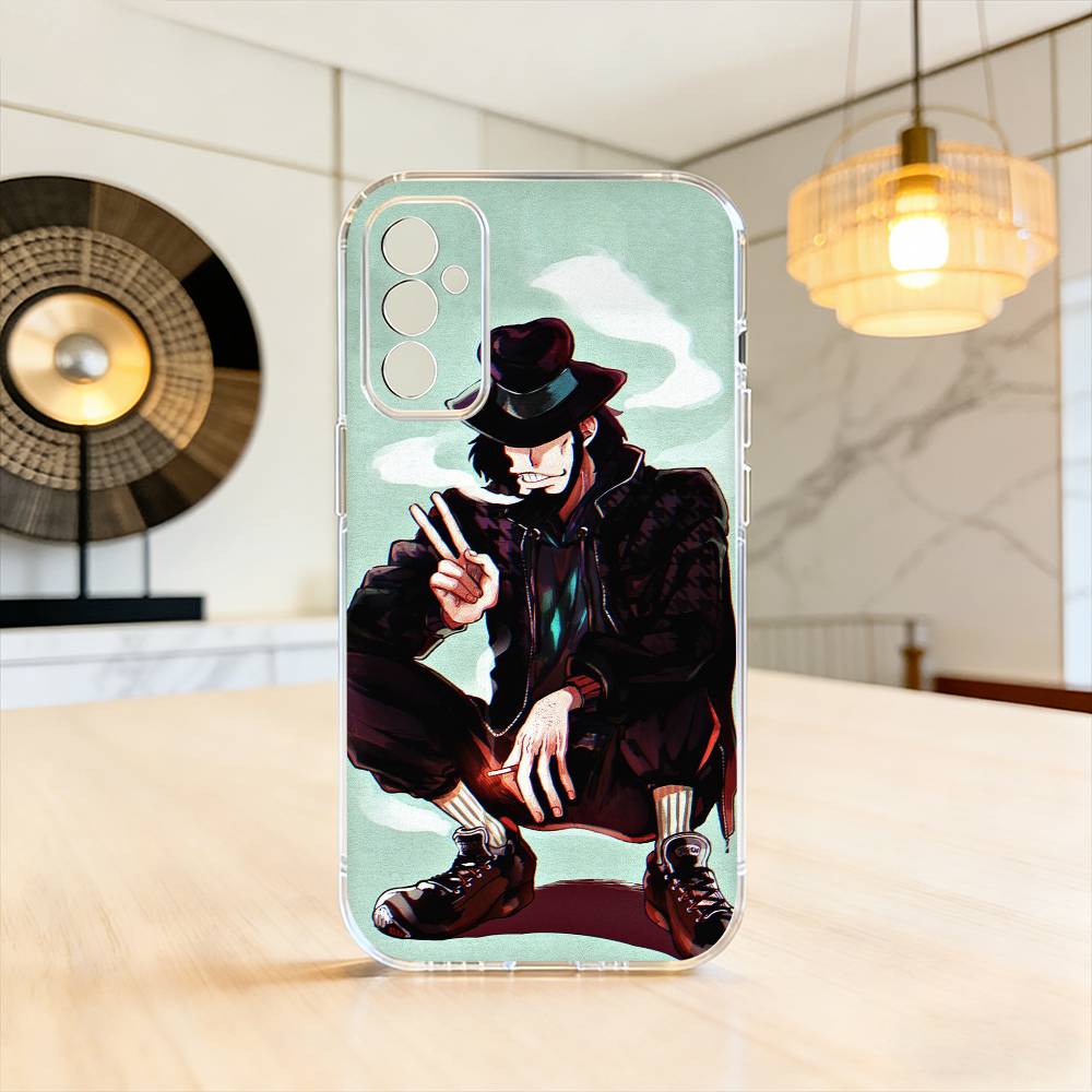 Lupin the Third Daisuke Jigen  Phone Case Transparent Silicone Soft For SamsungA10,12,20,21S,30,31,40,50,51,52,70,71