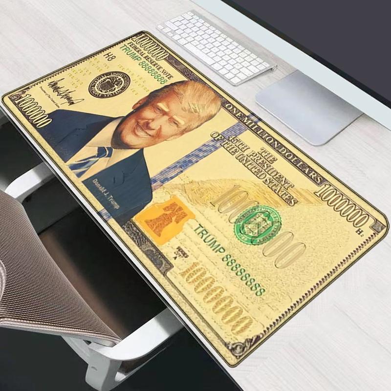 Gaming Laptop Dollar Druck Schreibtischunterlage Handgelenkauflage Maus PC Zubehör Tischunterlagen Schreibtischmatte Gamer Schrank Tastenkappen Mauspads