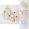 Cozy 2023 Autumn Winter Childrens Soft Cotton Long Sleeve Two Piece Set For Baby Boys And Girls