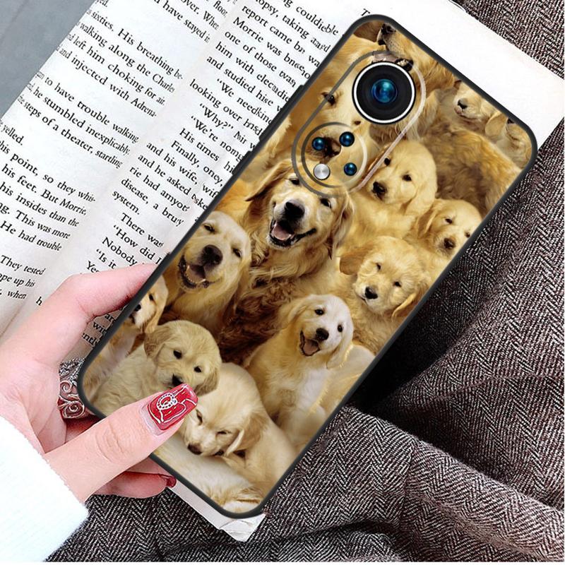Golden Retriever Dog Case For Honor Magic 8 5 6 7 Lite Honor 200 400 Pro 50 70 90 X9d X9b X9c X9a X8c X8b Win RT