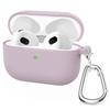 Silicone Cases For Apple Airpods 3rd generation Protective Shockproof Wireless Earphones Cover With Hook for air pods 3 Box Bags