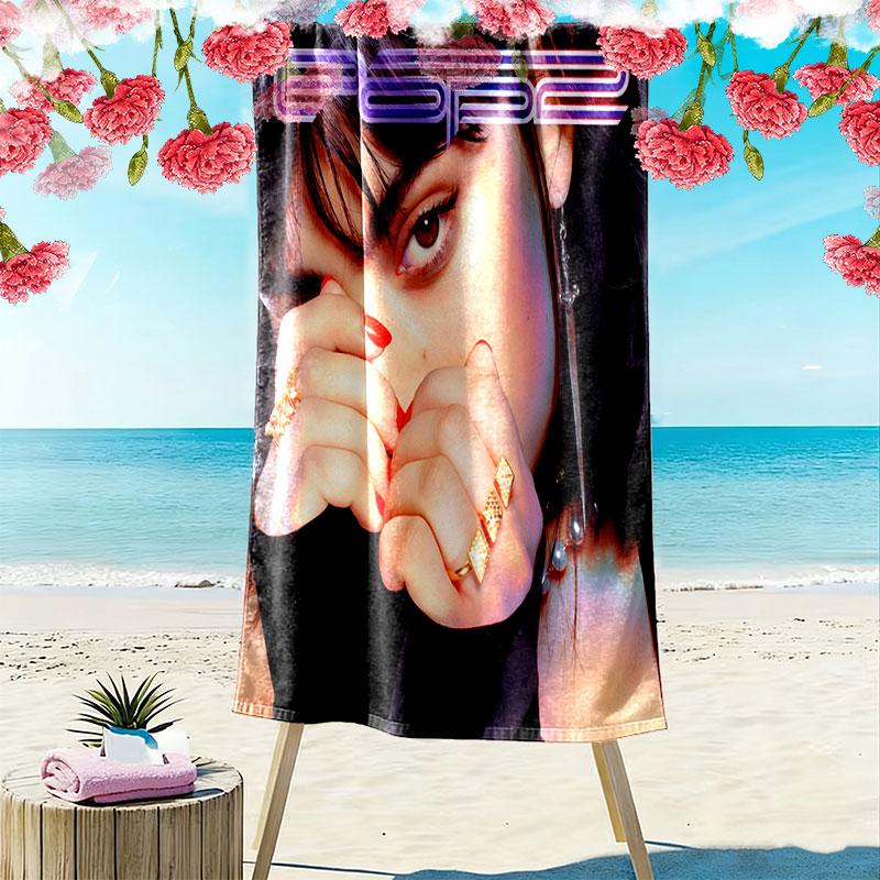 Charli XCX Beach Towel, Large Soft Quick Dry Towel for Beach Camping Swimming