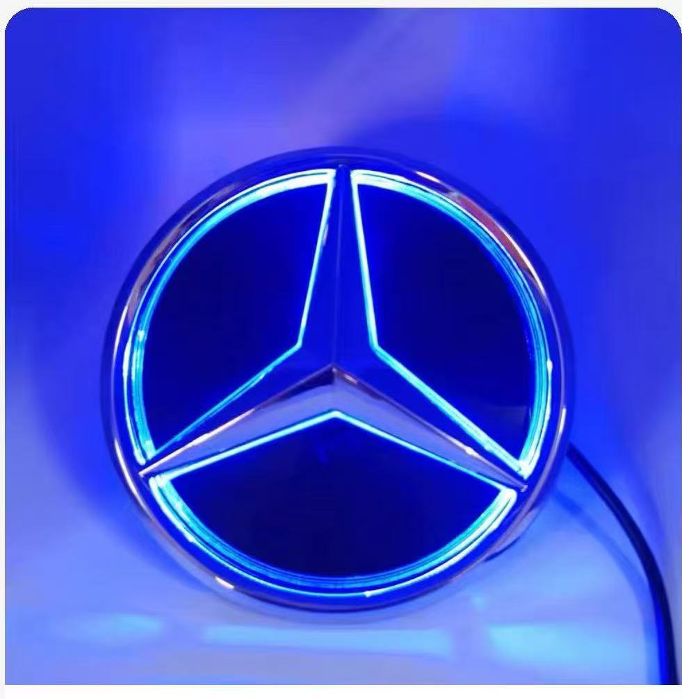 CRM1 NNN 1pcs Front Grille Star Logo Emblem Mercedes Benz B-Class W245 C-Class W204 C180 C200 C230 C250 C280 C300 C350 GLK-Class X204