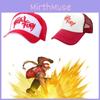 Fatal Fury Terry Bogard Inspired Embroidered Cotton Hat For Hip Hop And Street Style