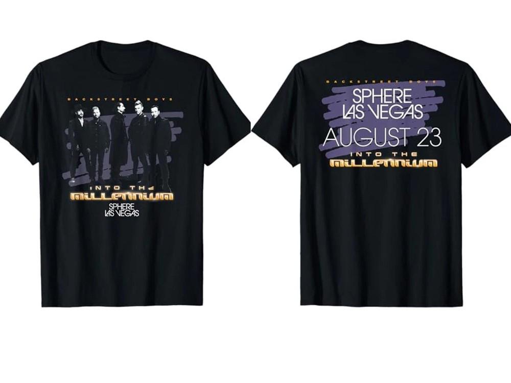 Backstreet Boys Las Vegas Residency AUGUST 23 Two Sided  Fan Gift S-4XL Unisex T-Shirt XXXL