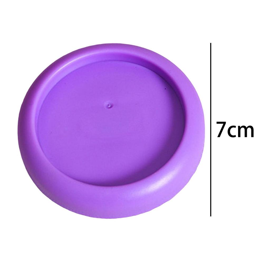 Suction Pin Cushion Durable Universal Paperclips Fittings for DIY Home Violet