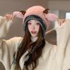 New Fur Deer Storage Hat Ear Protection Warm Festival Christmas Antler Hat Windproof Elastic Earmuffs Hat Outdoor