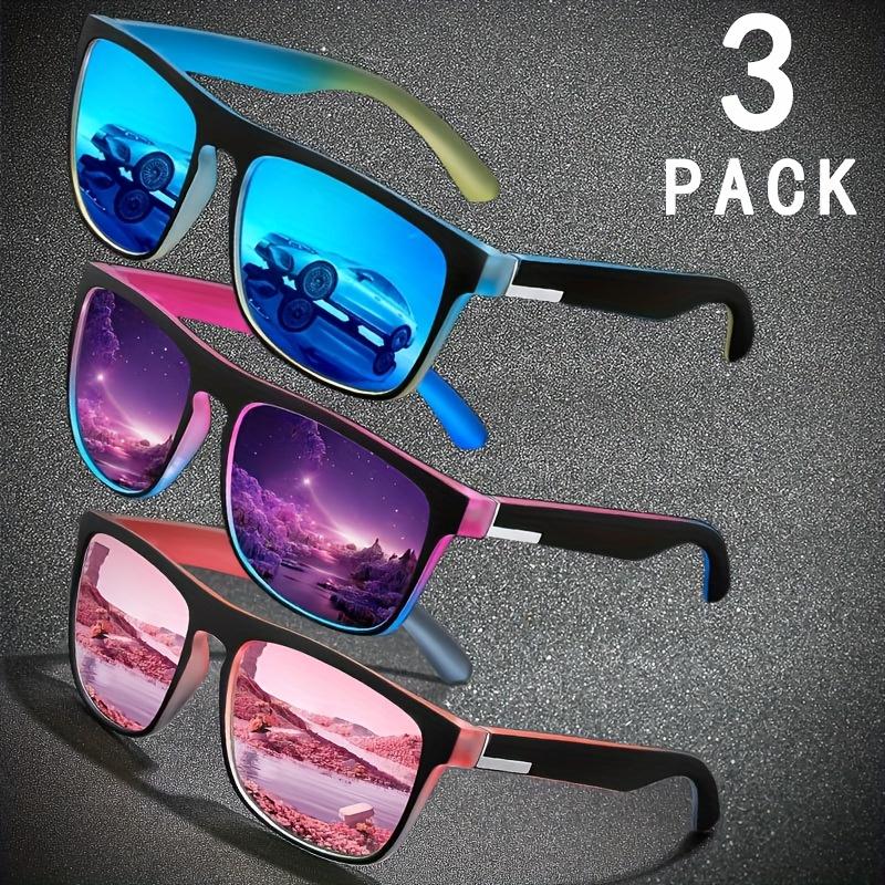 

3 шт. Выгодный семейный набор Солнцезащитные очки Серия Dream Dazzling Классические Женские Модные Декоративные Мужские Солнцезащитные очки для спорта на открытом воздухе