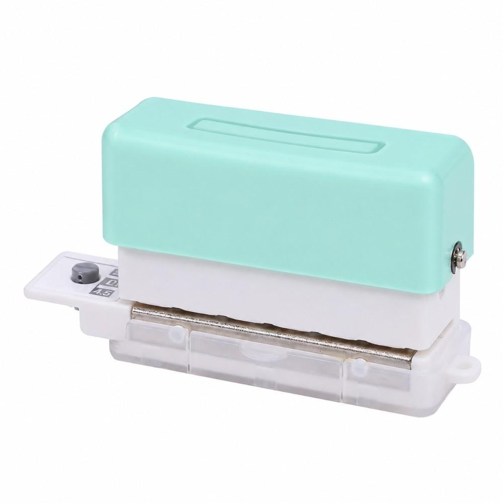 5.5mm Hole Diameter 6 Hole Paper Punch Practical Handheld Mini Puncher Paper Crafting