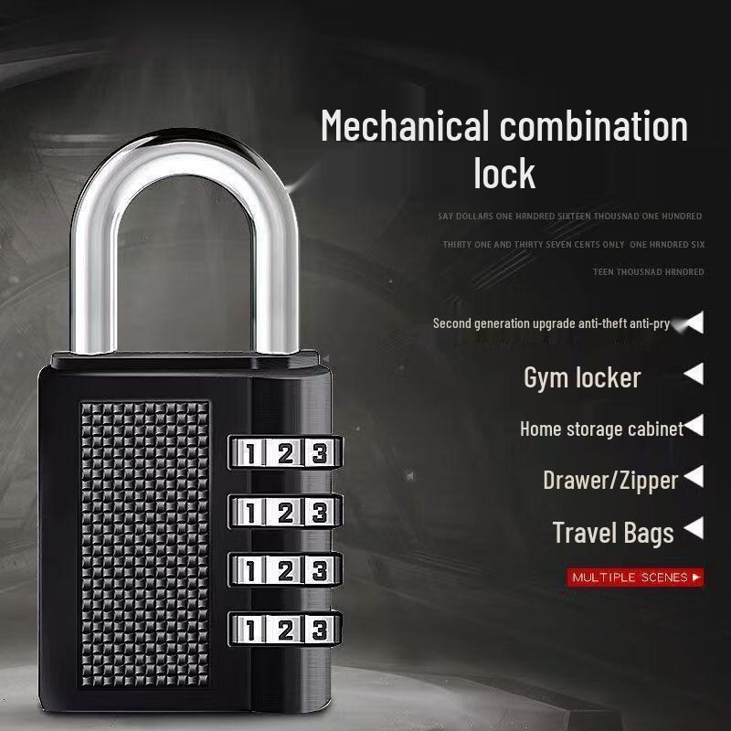 Biaokang 4-Digit Combination Padlock